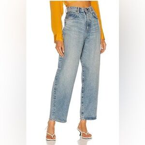 NWT Moussy vintage Robert wide tapered in blue size 25